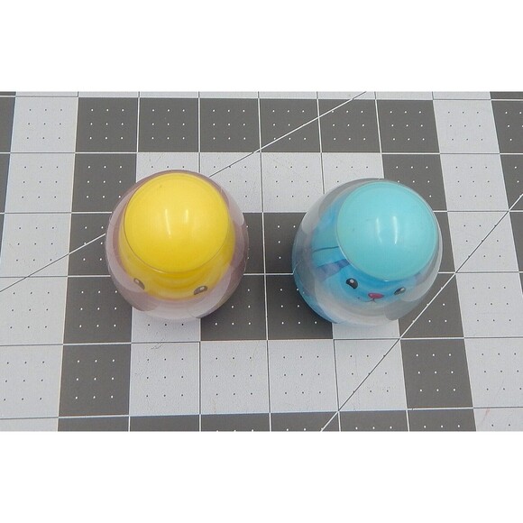 Playskool Weebles Spring Basket Figures Blue Bunny 39 Chick 40 Pair - Picture 5 of 6